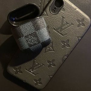 iPhoneXR LV Case$LV AirPods Case